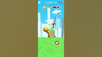 NOOB vs PRO vs HACKER in sword play! Ninia slice Runner gaming#ios#shorts#gameplay