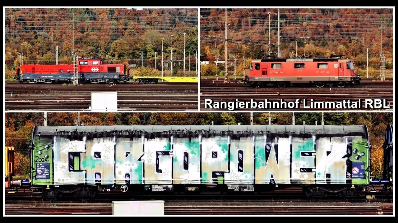 Cargopower beim Rangierbahnhof Limmattal RBL