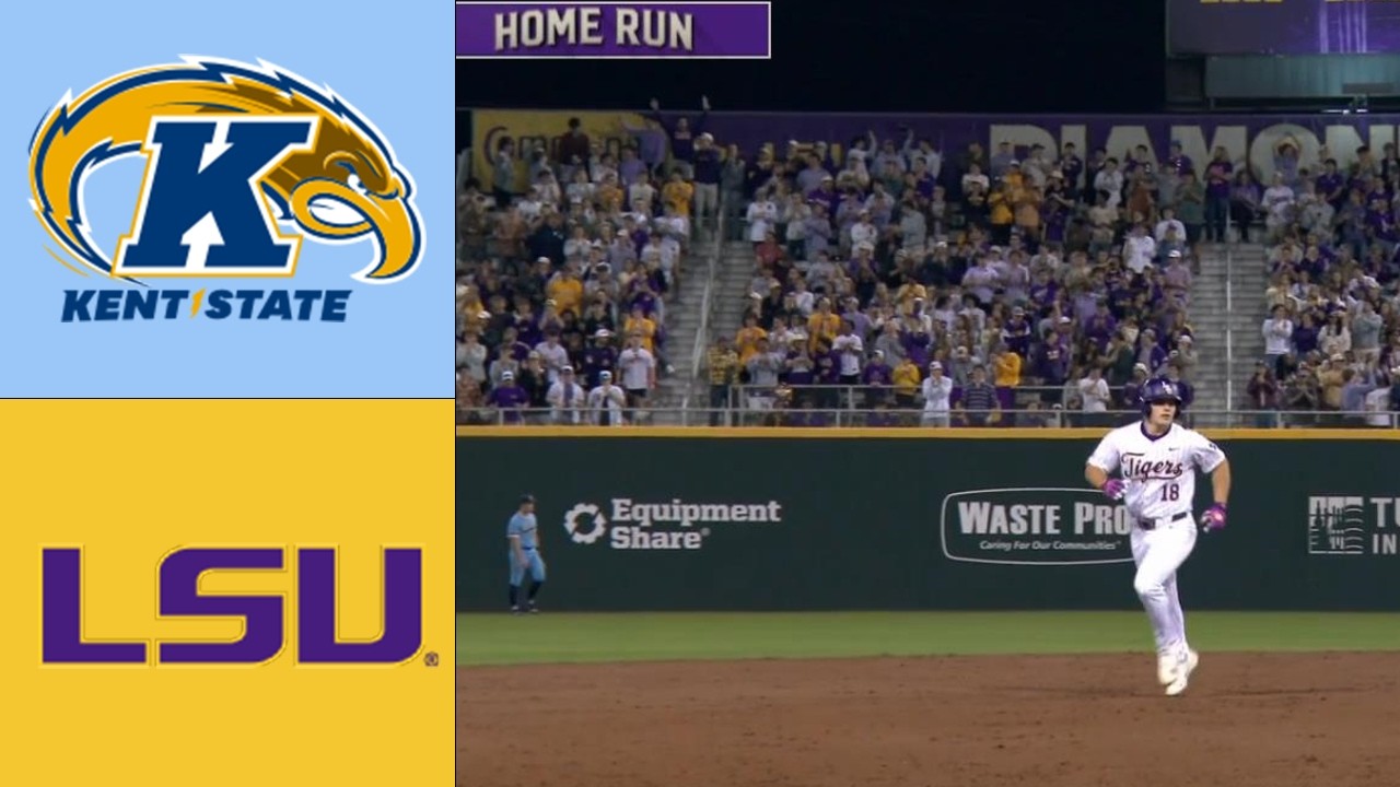 Обзор матча LSU против Kent State по бейсболу | 16 февраля 2026 г. | College baseball Today