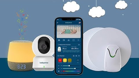 Babysense All-In-One Smart Nursery: Best Baby Monitor with Camera, Breathing Movement, Light & Sound