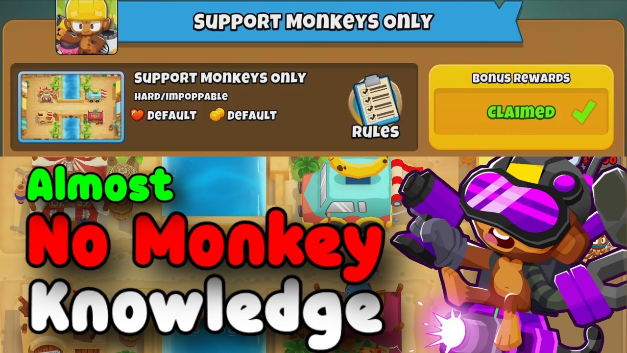 Quest Tutorial | Support Monkeys Only || BTD6