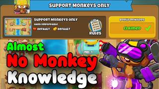 Quest Tutorial | Support Monkeys Only || BTD6