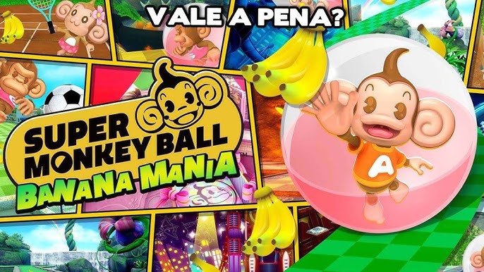 Jogo Lacrado Nintendo Wii Super Monkey Ball Banana Blitz em