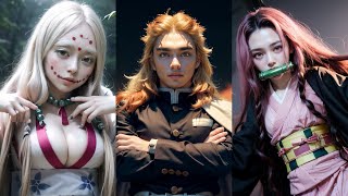 AI Renders Demon Slayer: Kimetsu no Yaiba Characters in Real Life REMAKE