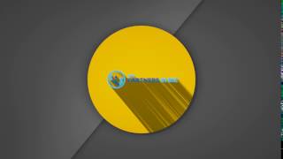 Flat shadow logo