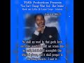 Black Gospel Songwriter Lamar Johnson Old School Gospel Hit " You Can't Change What God Has Ordain".