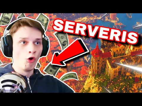 Pažaidžiau MrBegėdis Minecraft serverį...