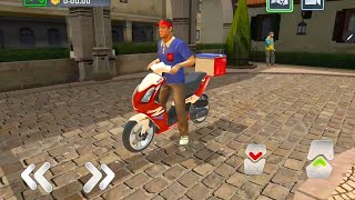 Pizza Delivery: Driving Simula Motorbike Part 1 (Android ios) screenshot 3