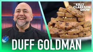 Kelly Clarkson Makes Duff Goldman's Family Mandel Bread Recipe