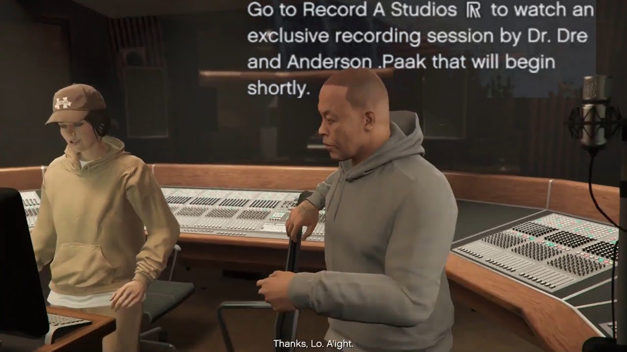 gta dre studio tour