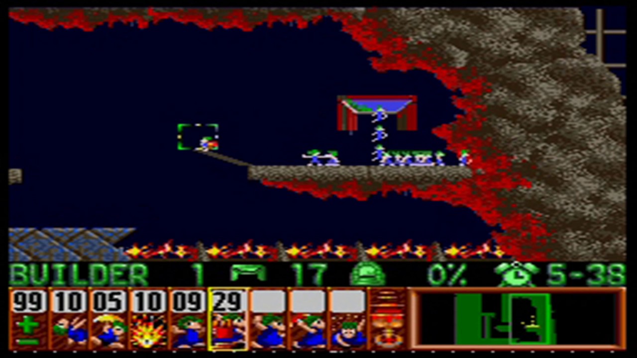 Lemmings (SNES) - Часть 13: Немного о погром никогда не повредит никому