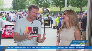 Dale Jr. talks racing, attending Coca-Cola 600