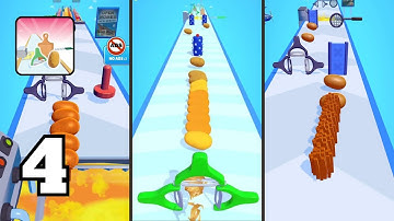 Potato Rush - Gameplay Walkthrough Part 4 All Levels 61-80 (Android,iOS)