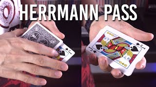 Carta sobe na sua frente! Herrmann Pass | Tutorial de Cartomagia