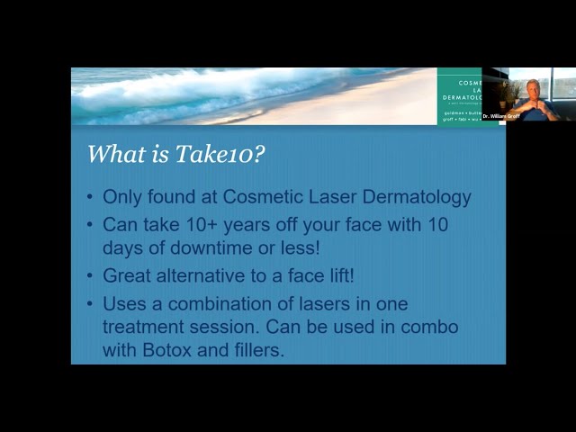 Banner for Take 10 Years Off Your Skin With One Treatment | Cosmetic Laser Dermatology Webinar