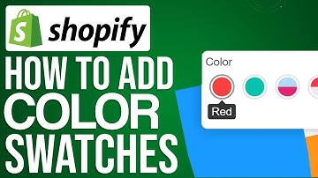 How To Add Shopify Color Swatches On Product Page (2025) Step by Step