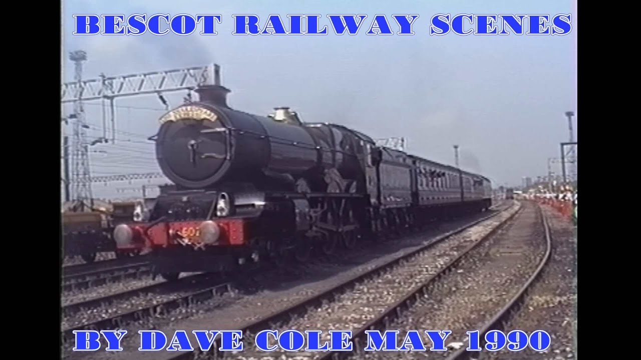 DC029  BESCOT RAIL  SCENES 6th MAY 1990 BY DAVE COLE