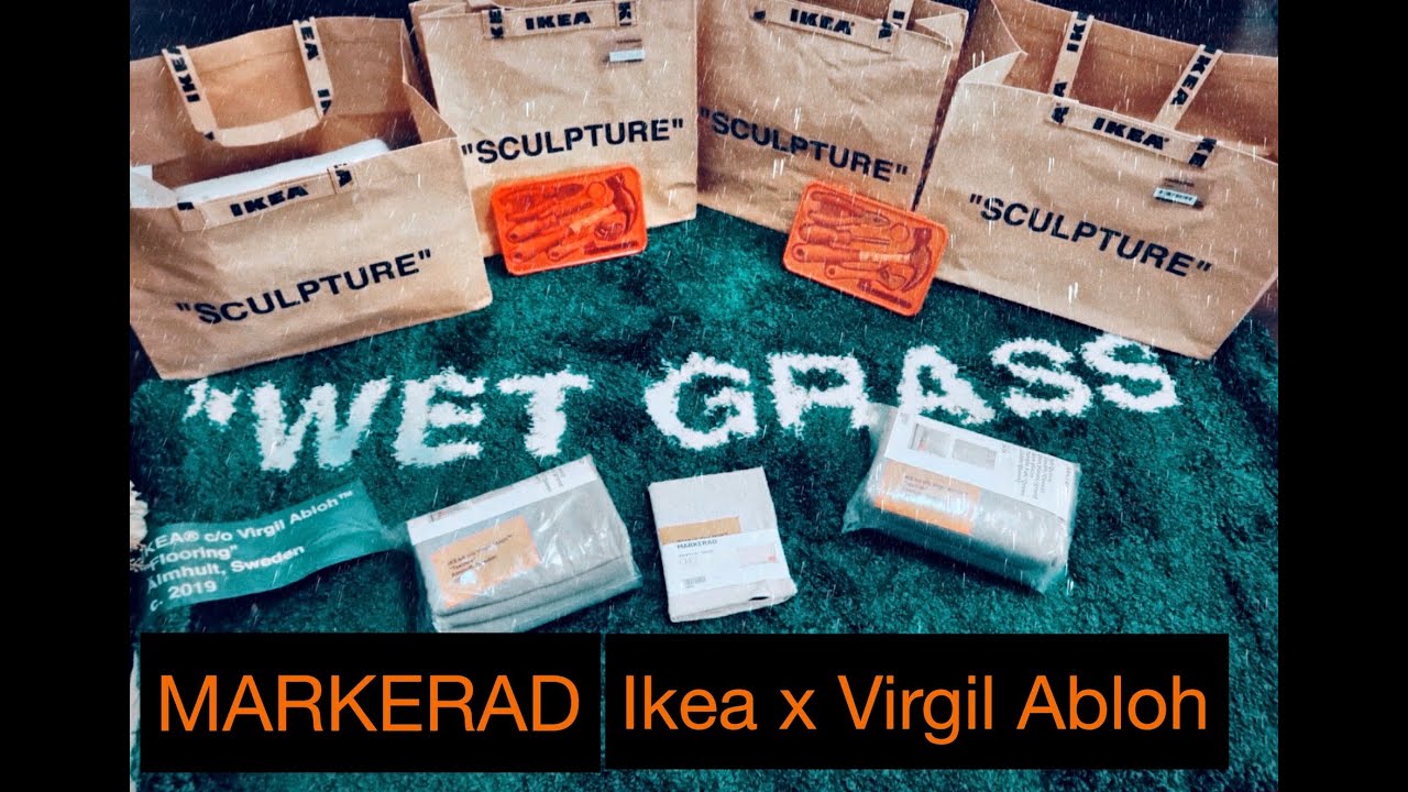 Unboxing : MARKERAD Collection by IKEA x Virgil Abloh 