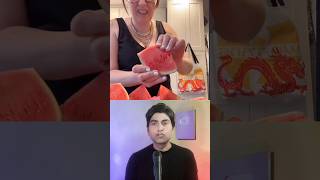 Desi Method to Check Real or Fake WaterMelon #shorts #shortsfeed #youtubeshorts #watermelon