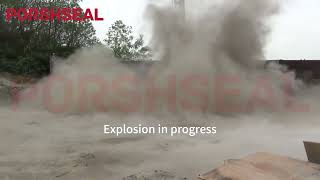 Famous PORSHSEAL Blast Resistant Container Test Video Profile