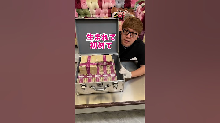 Reaction of people who saw 130 million yen in cash for the first time in person... #shorts