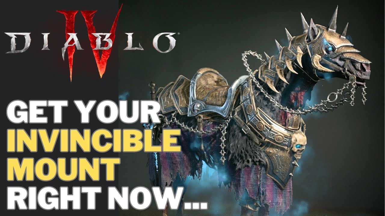 Lich King's Invincible's Reins Rides into Diablo IV