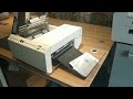 Telegroup AJ5000 envelope printer test before shipping