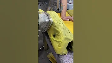 Восстановление формы поролона водительского сидения