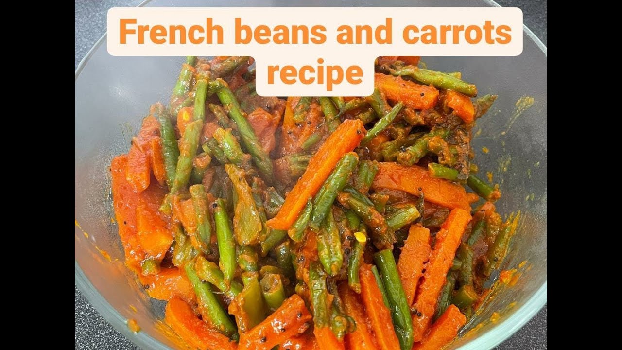 French beans and carrot recipe Food book delicious 😋 HOW TO MAKE