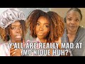 HOW I REFRESH MY WASH N GO: Plus talking about Mo'Nique and bonnets in public..