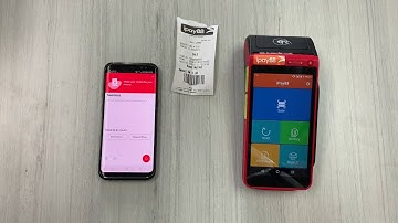 iPay88 Android Smart Terminal for cashless payments (Newpos)