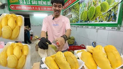 ✅Vỡ Trận Dũng "áo Hường" KHUI QUÁ NHANH TAY Cơm vàng hạt lép| sầu riêng hiếu nghĩa