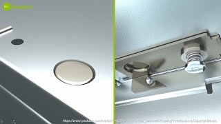 Fivetech–Spring Lock application for chassis cover