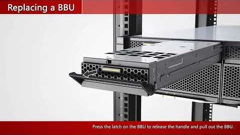 Huawei OceanStor Dorado6000 V3 Series Replacing a BBU (CRU)