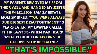 My Parents Gave My Sister $4M And Called Me A Failure—Dad's Lawyer Just Called Mine