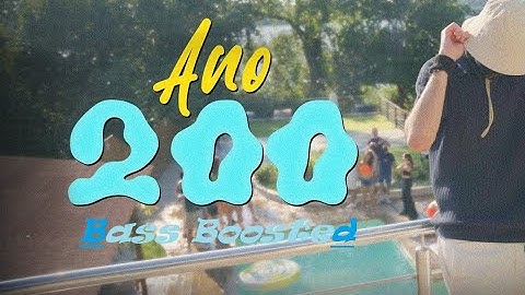 ANO - DVESTA (Danza Kuduro RMX) (BASS BOOSTED)