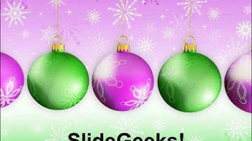 christmas baubles for decoration background powerpoint templates ppt backgrounds for slides 1112 ppt
