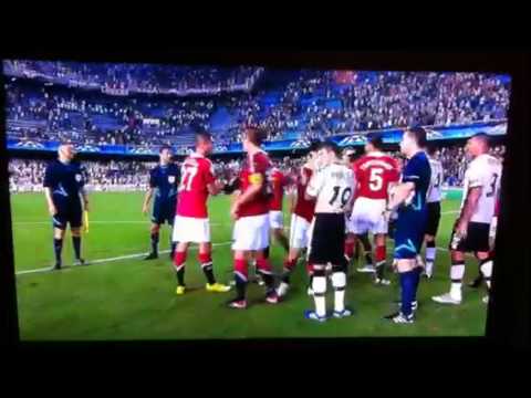 Man Utd's Darren Fletcher - Caught swearing live on ITV after the Valencia game - Sept 2010