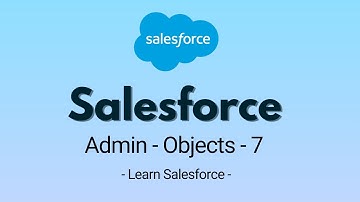 Salesforce Admin - Salesforce Objects   7