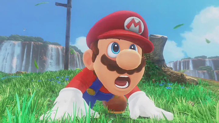 Super Mario Odyssey but it's my first time playing...