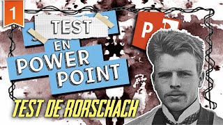 JUEGOS en POWER POINT  -  👓 Test de Rorschach 👤📋