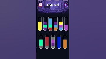 #water #sort #puzzle #game #solve #level #1005