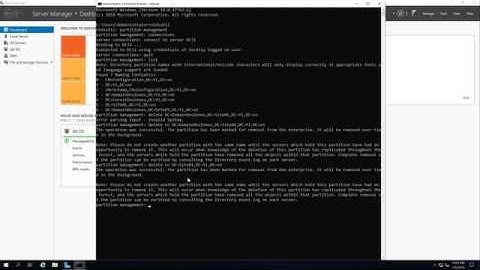 Remove a Child Domain from Root Domain running Windows Server 2019 (Child Domain unavailable)