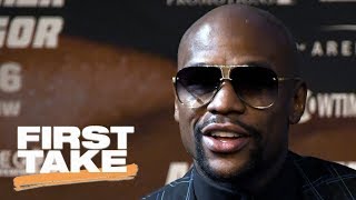 First Take debates Mayweather calling McGregor 'unprofessional, disrespectful' | First Take | ESPN