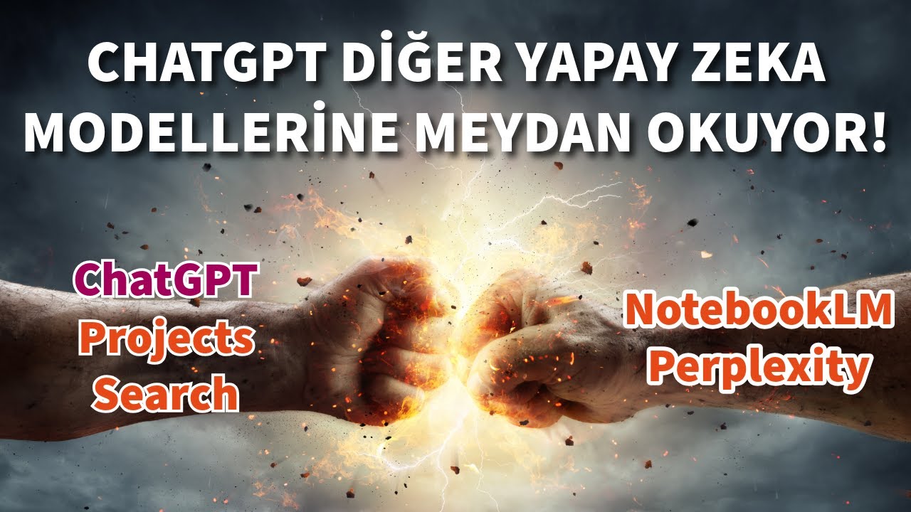 ChatGPT Projects ve Search Özelliği | NotebookLM için rakip geldi.