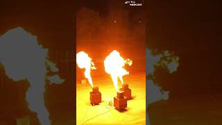 Triple-Way Flame Projector | Professional Stage Flame Effect | MOKA SFX