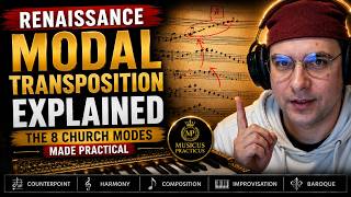 Renaissance Modal Transposition Explained | The 8 Church Modes Made Practical