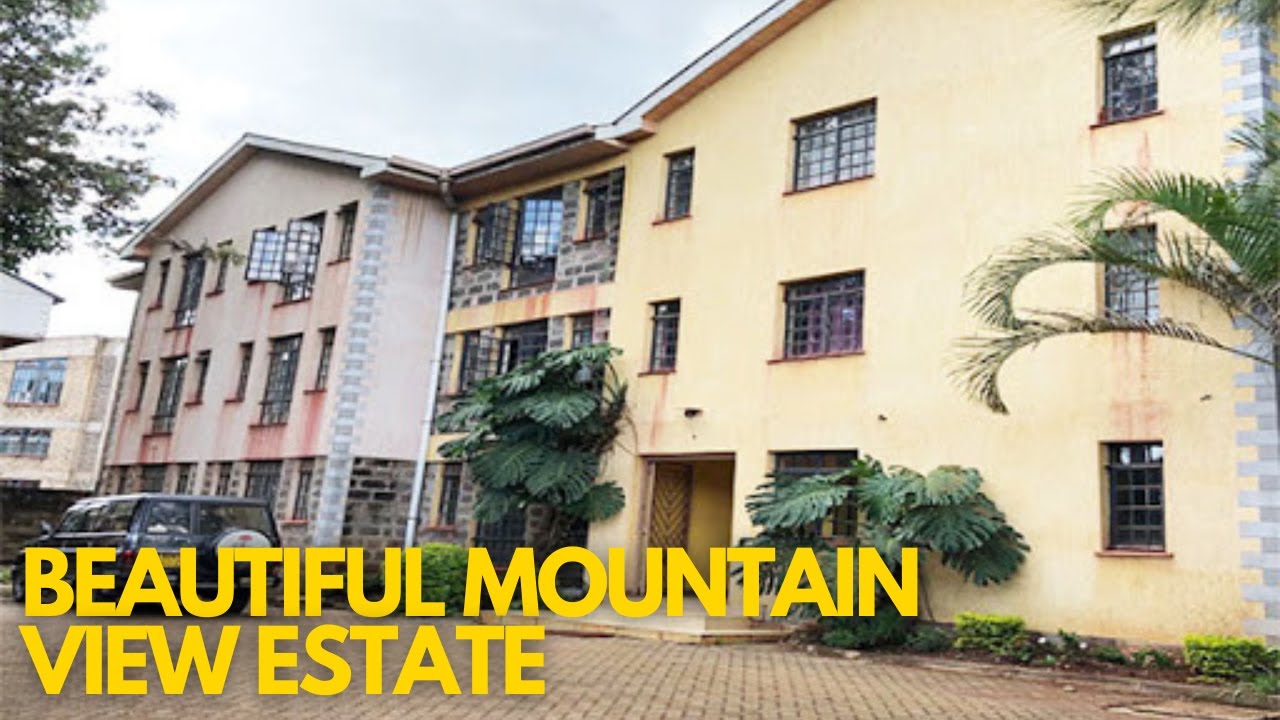 Driving Around Mountain View Estate Nairobi Kenya YouTube