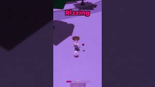 Trying rizz in TSB💀 #thestrongestbattlegrounds #roblox #tsbg