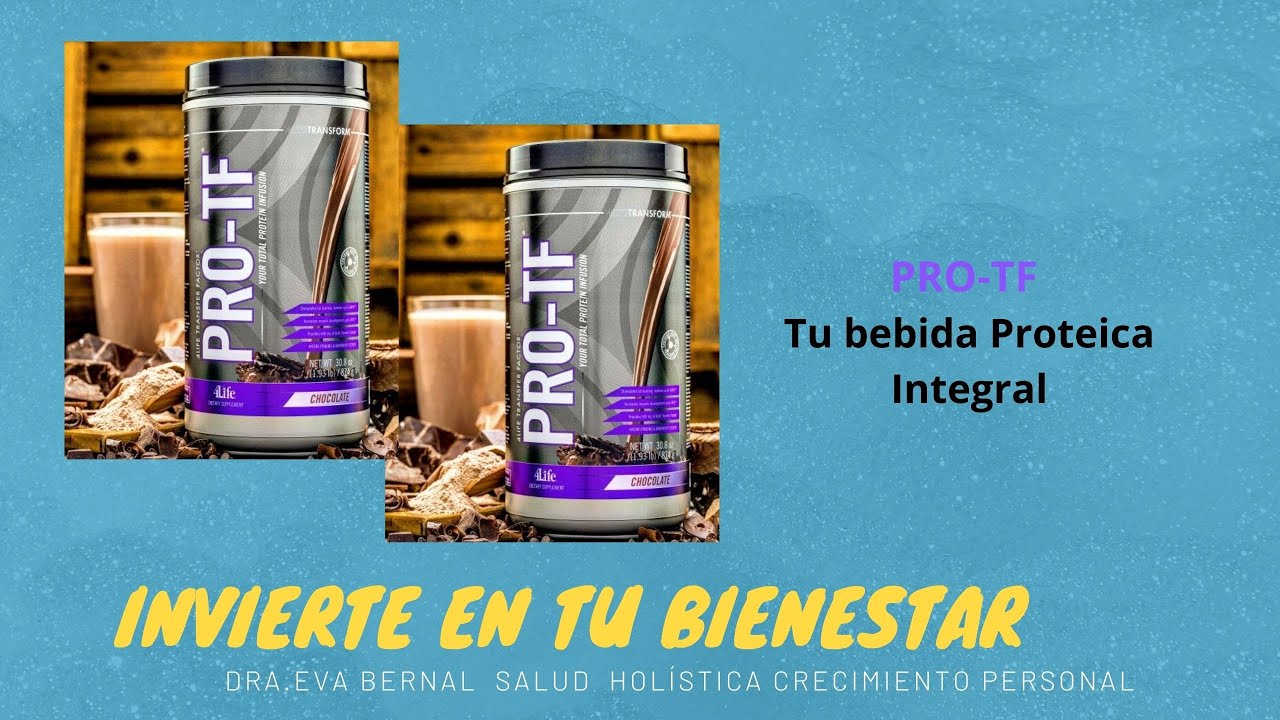 Cuida tu músculo con ProTF :Tu Bebida Proteica Integral
